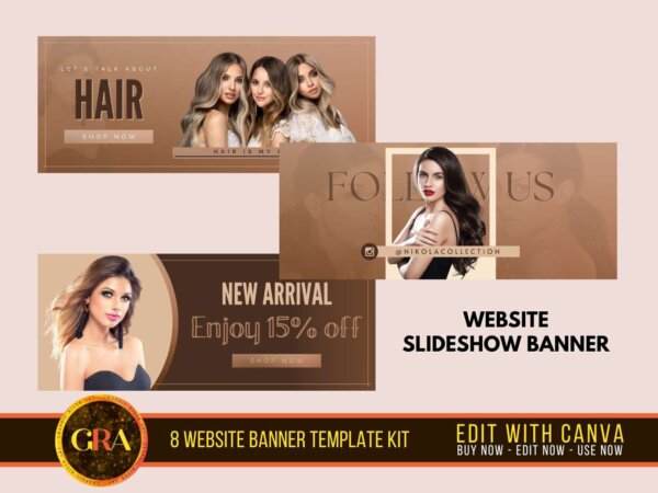 beauty website banner