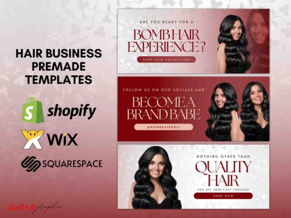 brown website banner