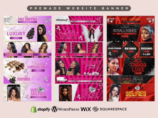 canva website template