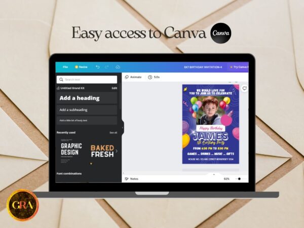 digital birthday card