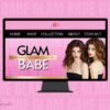 glam babe web slider