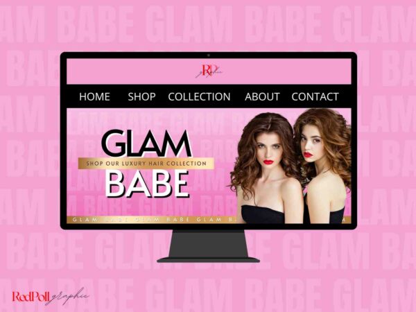 glam babe web slider