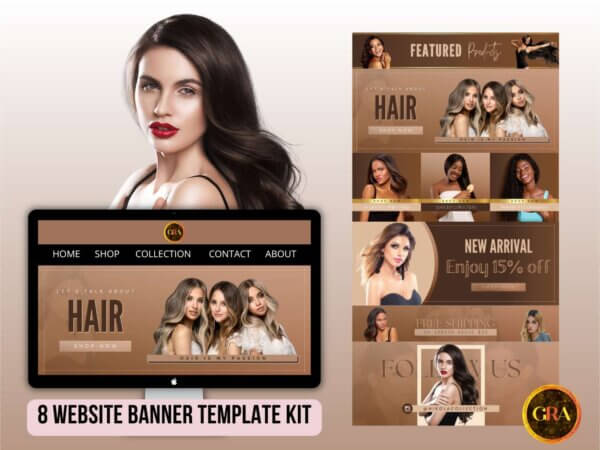 glam babe website banner