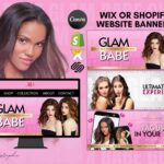 glam babe website banner