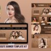 hair website banner