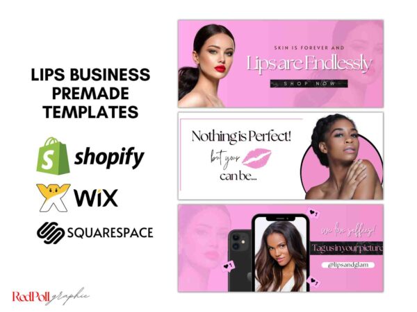 lips shopify banner