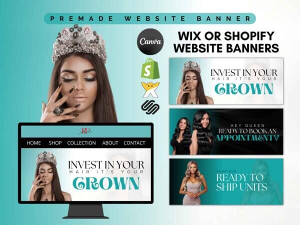 queen website banner