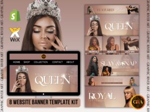 queen website banner