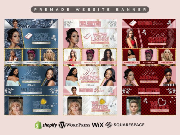 shopify website banner