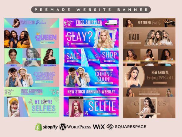 website digital template