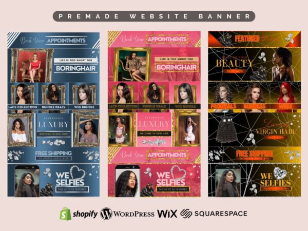 website header banner