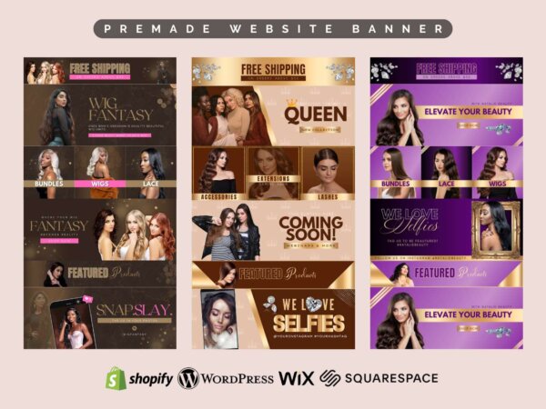 wix website banner